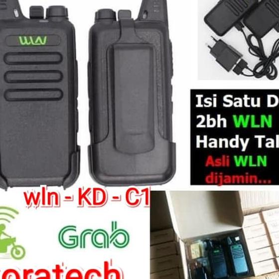 Walkie Talkie Wln Ht Kdc1 Radio Kd-C1 (Isi 2Pcs) - Hitam 888S 888