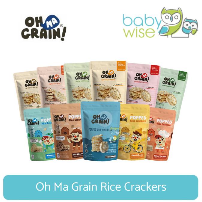 Oh Ma Grain Rice Crackers
