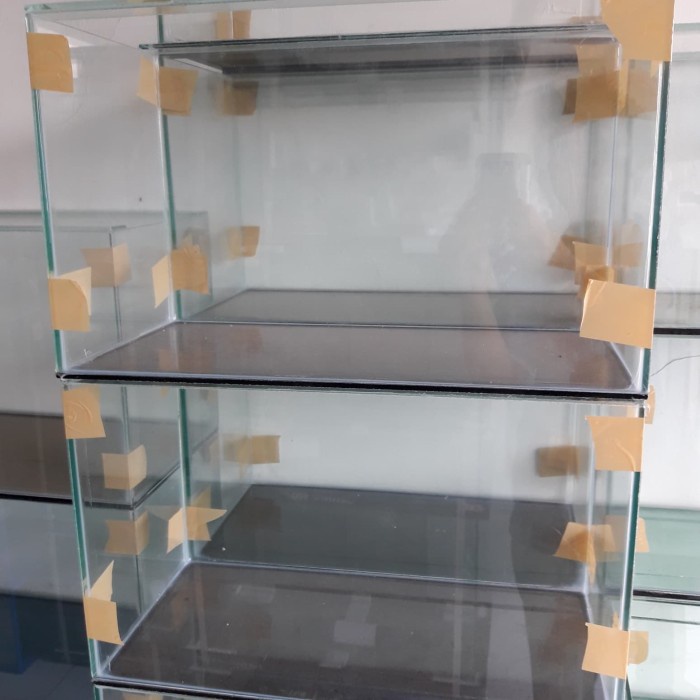 Promo Aquarium Ukuran 50X30X35 Kaca Full 5 Mili