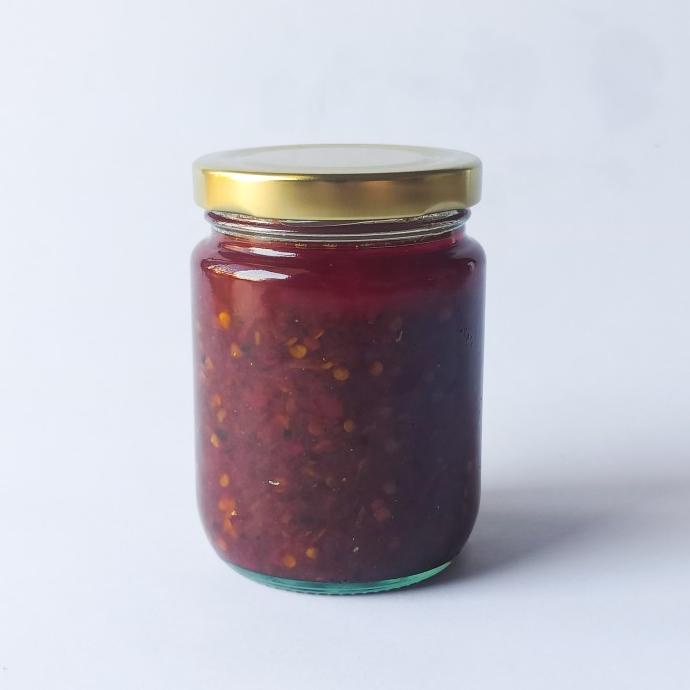 

Sambal Ikan Roa Pedas Bahan Asli Manado Gorontalo Tanpa Tomat 250 gram GM