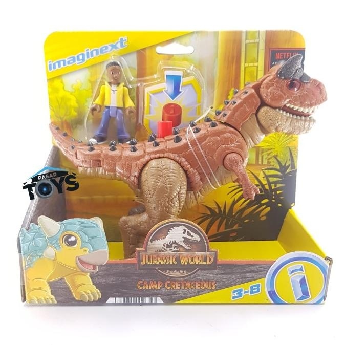 Jurassic World Imaginext Camp Carnotaurus Original Mattel