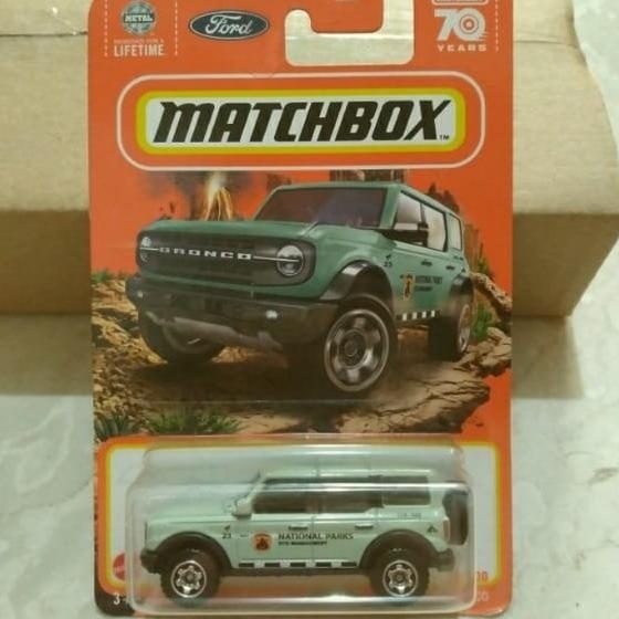 matchbox 2021 ford bronco national