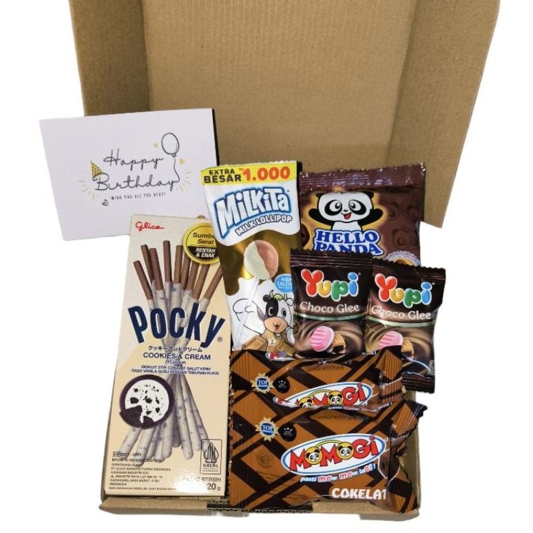 

TRY SNACK BOX HAMPERS SNACK CEMILAN KADO ULANGTAHUN MURAH GIFT BOX SNACK BISA UNTUK HAMPERS LEBARAN ULANG TAHUN WISUDA SEMPRO KADO VALENTINE PACAR BINGKISAN ULTAH ANAK TERLARIS