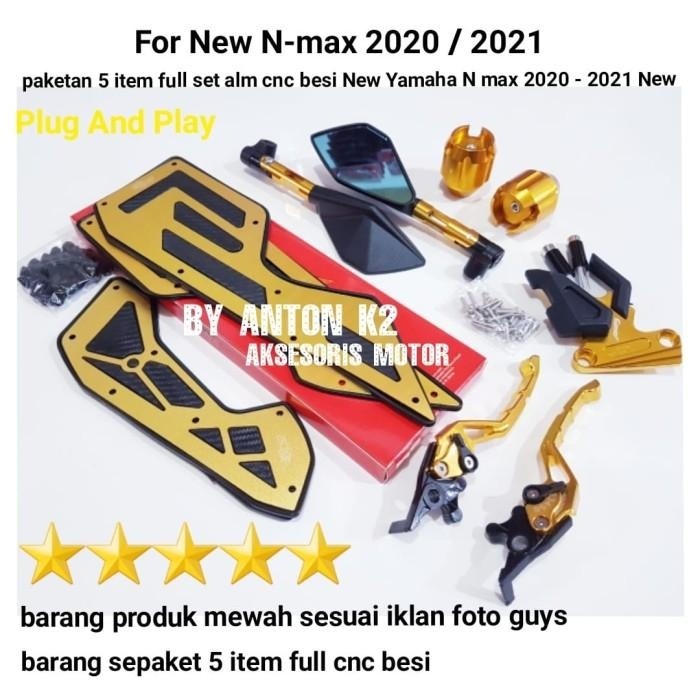 VARIASI AKSESORIS MOTOR NMAX NEW 2020/2021/YAMAHA N MAX NEW 2020-2021 Berkualitas