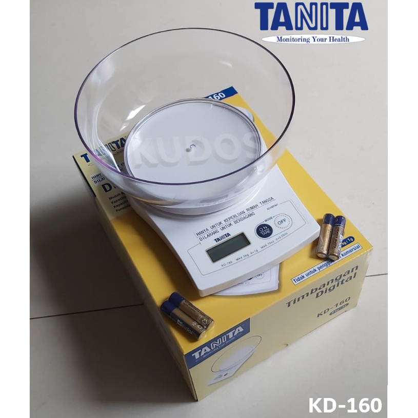 Tanita KD-160 - Timbangan Digital Dapur 2 kg