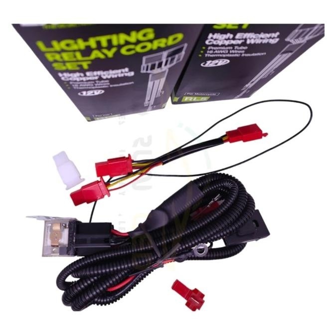 RELAY SET LAMPU LED TEMBAK LASER NINE LUMINOSLED RL3 RL5 2 RELAY PNP