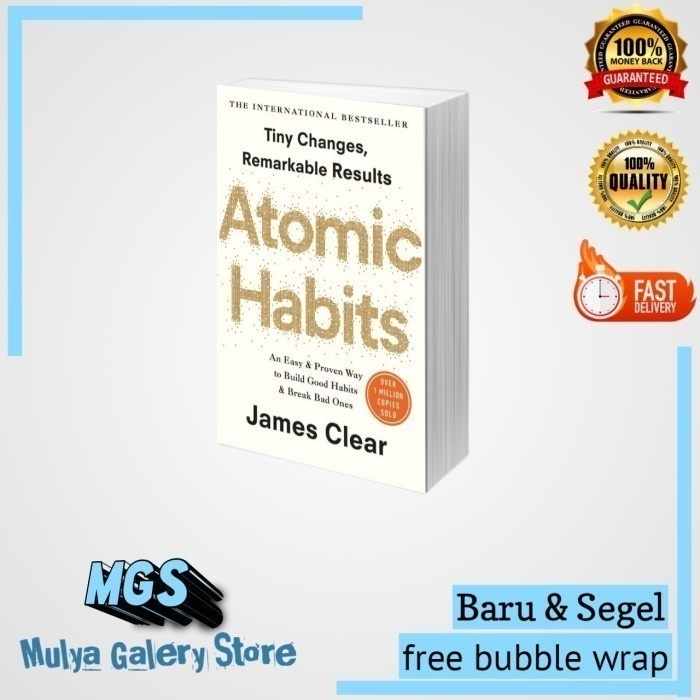 Buku Atomic Habit by James C.-mc