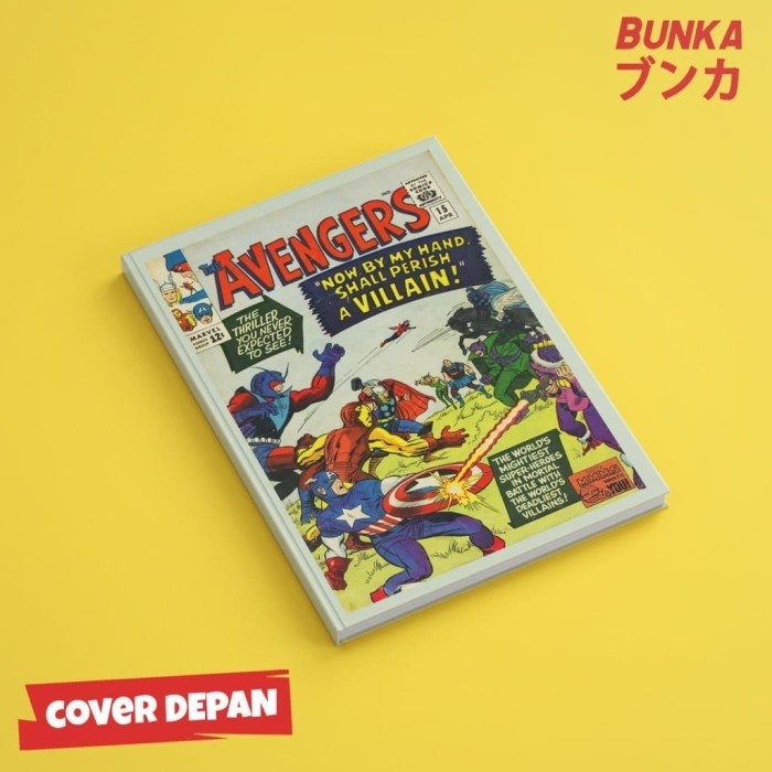 

Notebook Marvel Avengers Klasik Cover 07 Hardcover A5 Buku Catatan