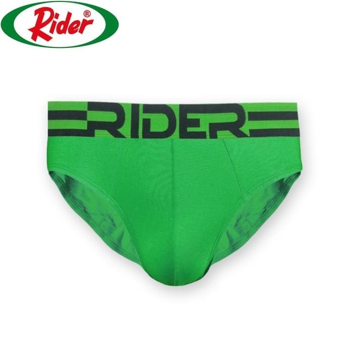 Rider Sport Brief - Celana Dalam Pria R762B isi 3 Pcs - Hijau,S