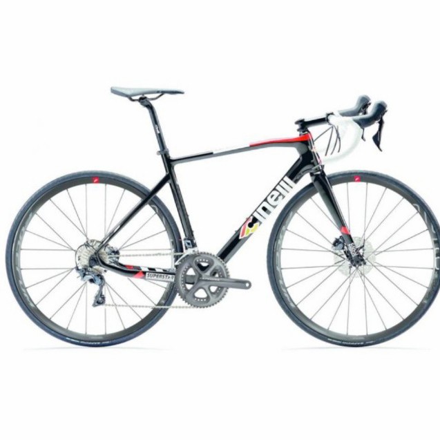 ✅New Sepeda - Cinelli Superstar Carbon Road Disc Frameset - Black Cat Terbatas