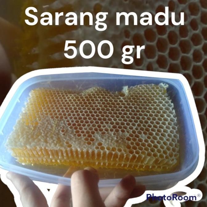 

madu sarang malifera, raw honey,honey comb.500 gr A22S