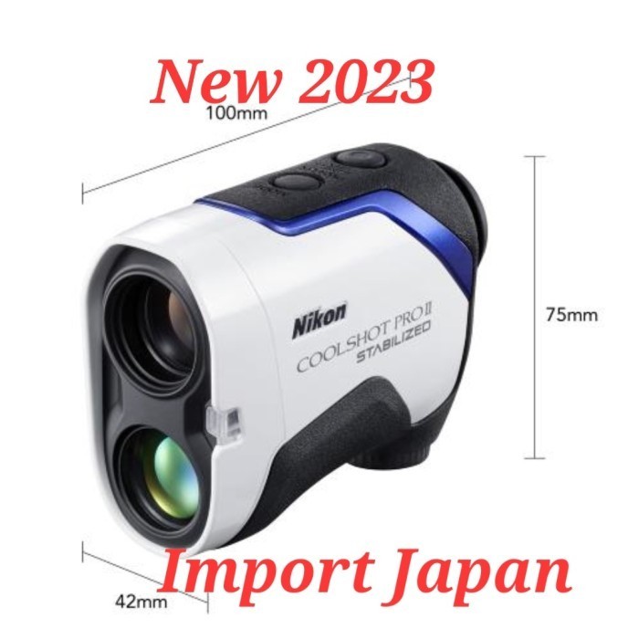 ✅Baru Nikon Golf Rangefinder Range Coolshot Pro Ii Stabilized 1200 Yd Oled Terbatas