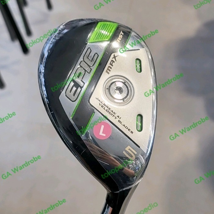 ✅Baru Stik Golf Callaway Epic Max Fast Ladies Hybrid Rescue No.5 Ladies Terbaru