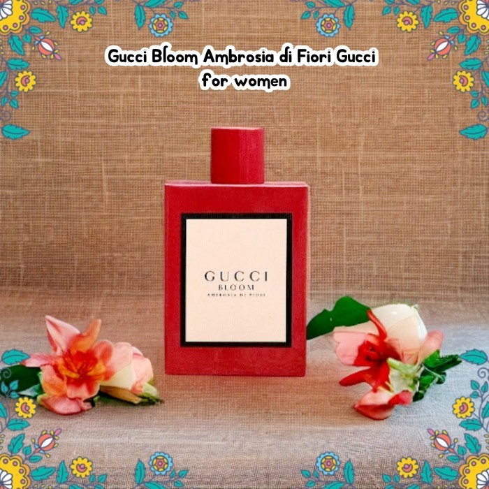 ✅New Ori Parfum Gucci Bloom Ambrosia Di Fiori 100Ml Original Terbaru