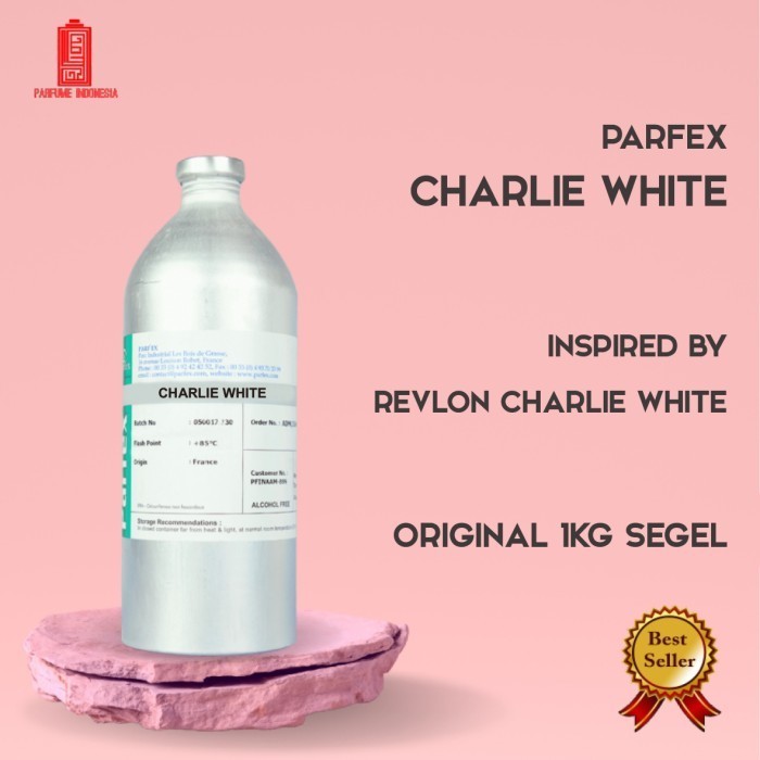 ✅New Ori Bibit Parfum Murni Charlie White  Parfex 1Kg Segel Limited