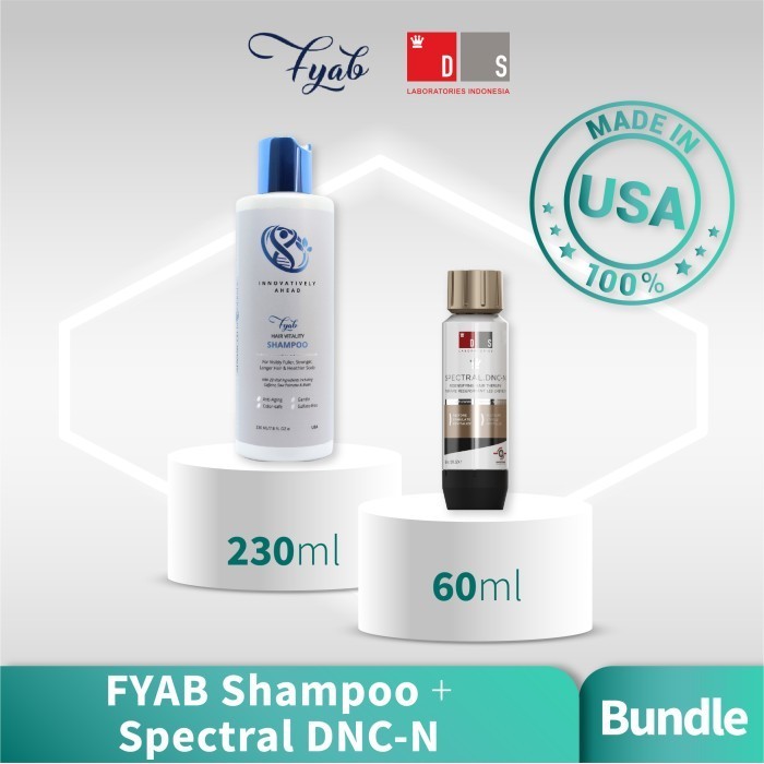 ✅New Ori Bundling Spectral Dnc-N  Fyab Shampoo Penumbuh Rambut Terbaik Dunia Terbatas