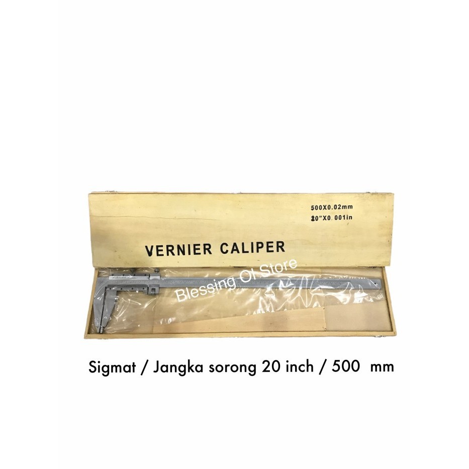 ✅Ori Sigmat / Vernier Caliper 20 Inch / Jangka Sorong 20 Inch Caliper Toki Terbaru