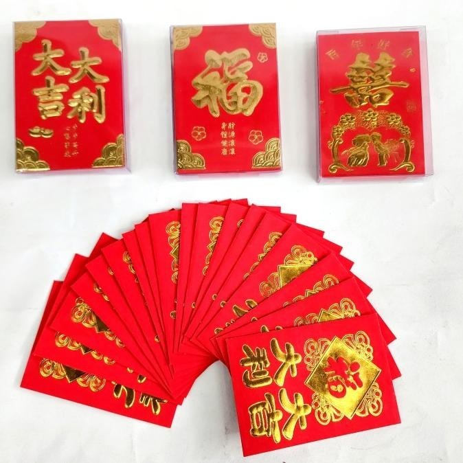 

Best Seller Angpao Imlek Box Isi Banyak Angpau Merah Fu Ampau Kawin Merah Shuangxi Pengiriman Cepat
