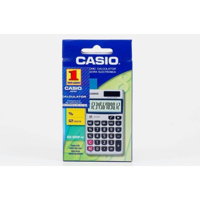 

Kekinian CASIO SX-320P - Kalkulator Pocket !!