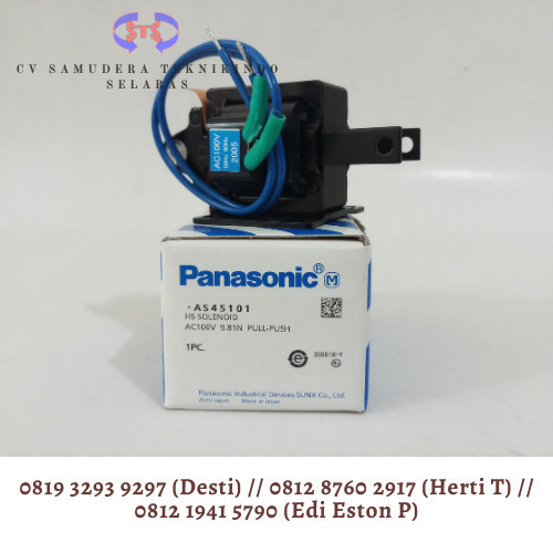 ✅Original Panasonic As45101 Hs-Solenoid Terbatas