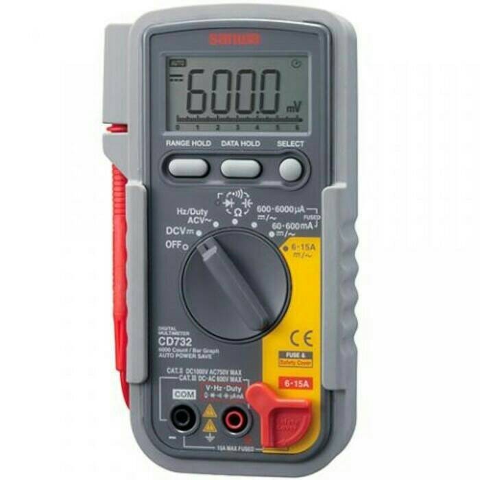 ✅Original Sanwa Cd732 Digital Multimeter Multimeter Avometer Japan Terbatas