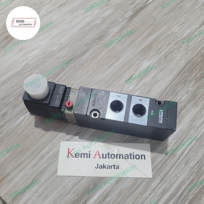 ✅Ready Solenoid Valve Burkert 6519 H 90 G1/4 24V Dc 00174351 Limited