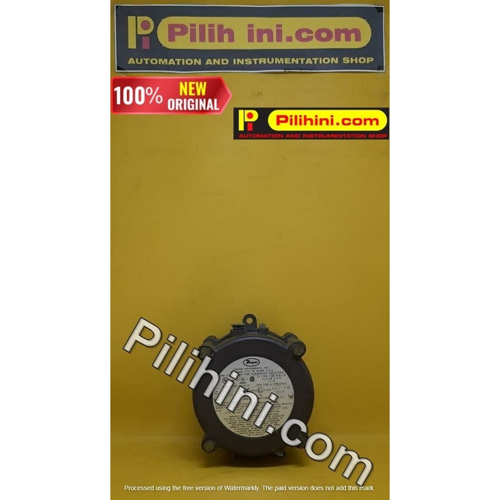 ✅Ready Dwyer 1950G-1-B24 Explosion-Proof Differential Pressure Switch Terbatas