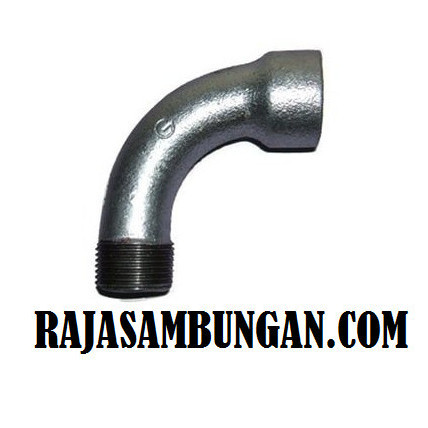 ✅Ready Long Boch Besi 3 Inch Fitting Pipa Drat Air Long Elbow Large Knie Limited