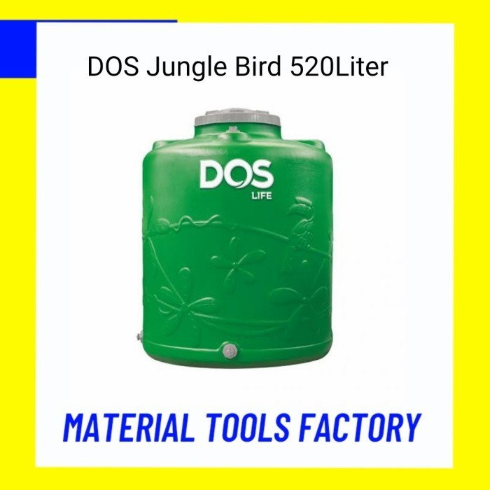 ✅Termurah Tangki Air Dos Jungle Bird 520 Liter Warna Hijau / Tandon Air / Toren Terbatas