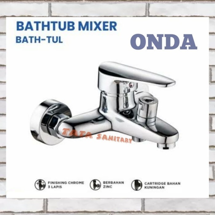 ✅Termurah Kran Air Bathtub Mixer Onda/Kran Air Panas Dingin Onda/Kran Air Onda Terbatas