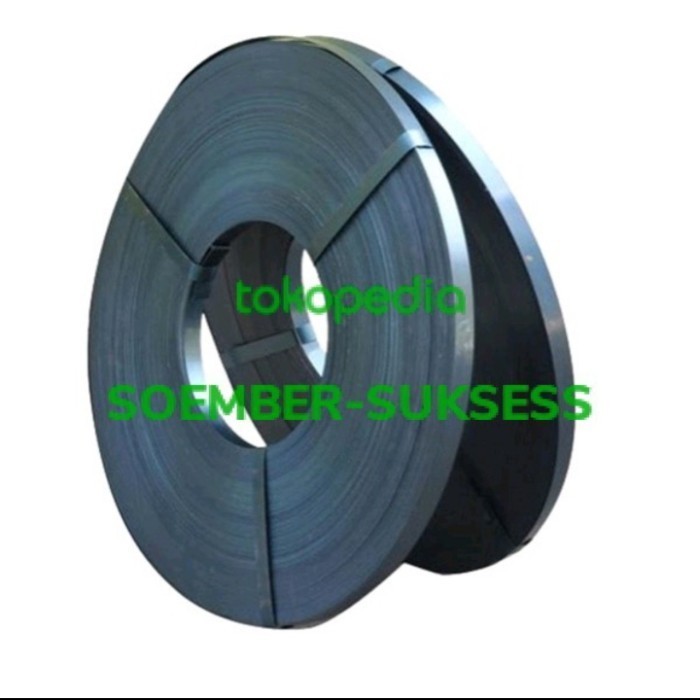 ✨Baru Plat Strip Baja Sk5 0.5 Mm X 16 Mm X 50 Meter Diskon