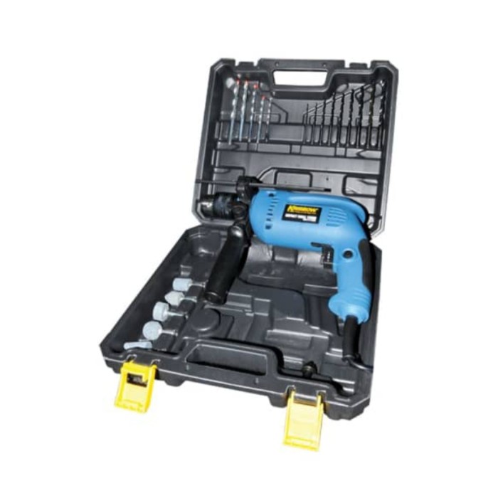 ✨New Bor Listrik Krisbow Set 21Pcs / Bor TembokBesiKayuGipsum Berkualitas