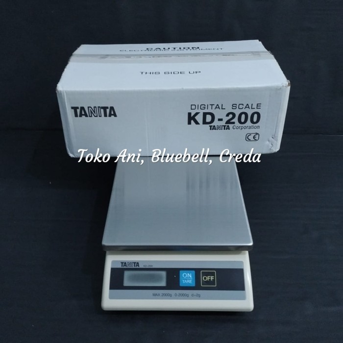 [New] Tanita Timbangan Digital 2Kg / 2Gr  Timbangan Kue Digital Max. 2Kg  Terbaru