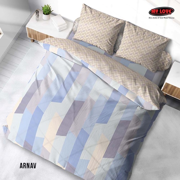 [New Ori] Bedcover  Sprei Set My Love Queen 160X200 Corak Arnav Terbatas