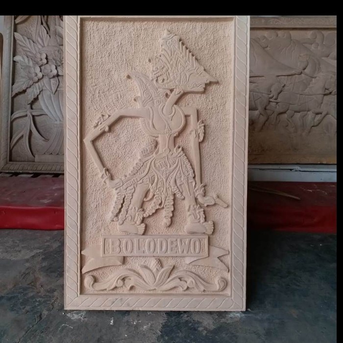 [New] Batu Alam Relief Wayang Berkualitas