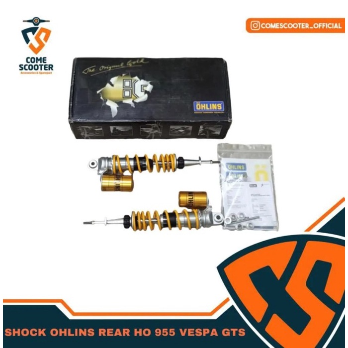 [Ori] Ohlins Shock Ho 955 Rear Vespa Gts Series Berkualitas