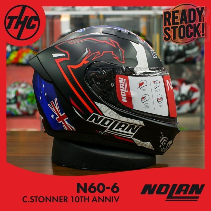 [Ori] Nolan Helmet N60-6 052 Gemini Replica Casey Stoner 10Th Anniversary Limited