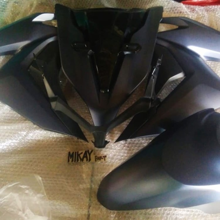 [New] Cover Tameng Depan Vario 150 Esp 2018 2019 Biru Doff Original Terbaru