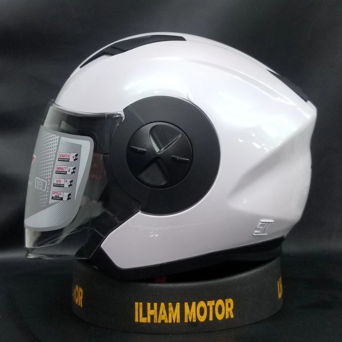 [New] Jpx X735 Solid Pear White Black Diskon