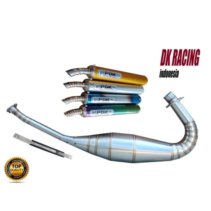 [Original] Knalpot Racing Kawasaki Ninja R Dan Rr Pdk Full Stenlis Terbatas