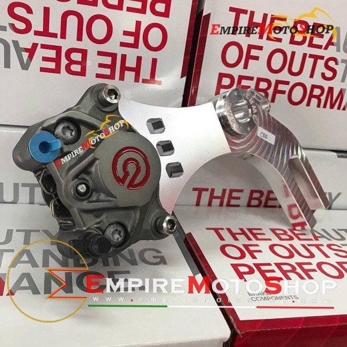 [Original] Kaliper Brembo Grey Cbr 250 Rr Cbr250Rr 1 Pin 2 Piston Terbatas