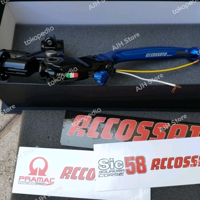 [Ori] Kopling Accossato Biru Accosato Original Cbr250Rr Mt15 R15 Mt25 R25 Diskon