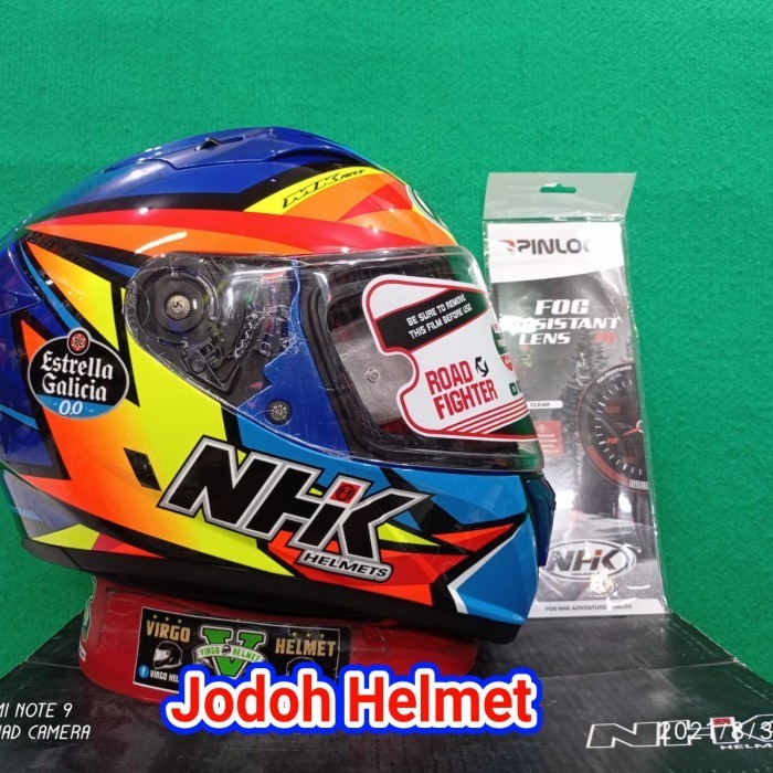 [New] Nhk Helm Gp Prime Ryusei Yamanaka  Orange Blue  Double Visor Limited