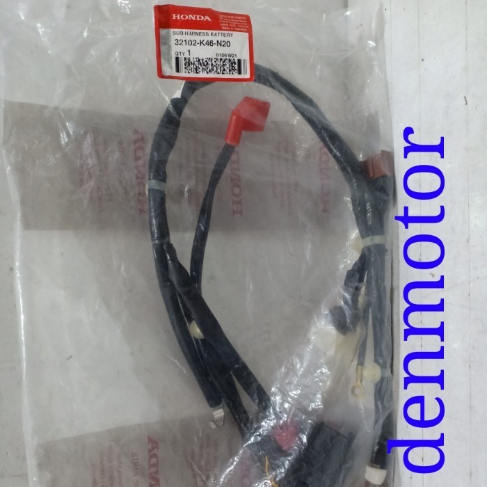 [Ori] Kabel Bodi Bagian Aki Vario 110 Fi Esp Stater Halus Ori 32102-K46-N20 Berkualitas