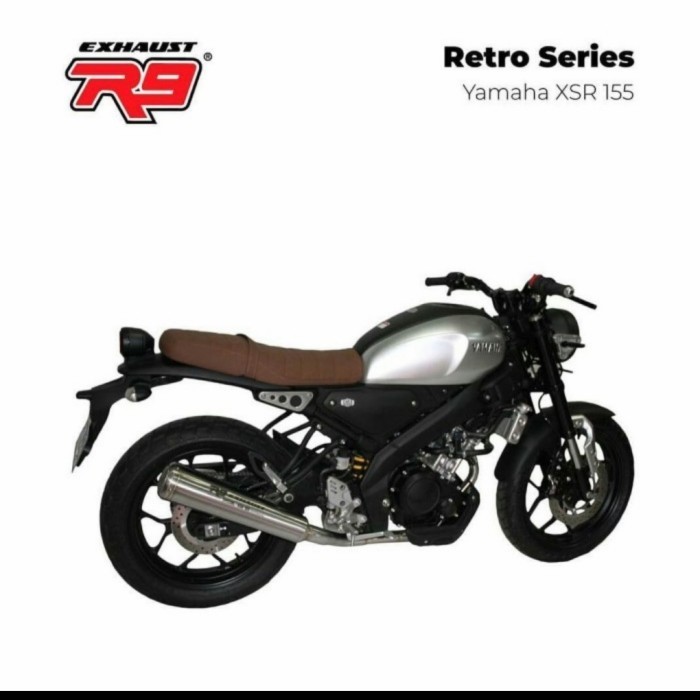 [Original] Knalpot R9 Retro Yamaha Xsr 155 Terbaru