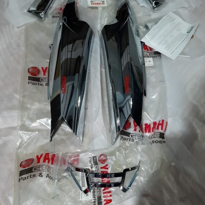 [Original] Cover Set Garnis Aksesoris Body Bodi Chrome Mio Sporty Lama Original Limited