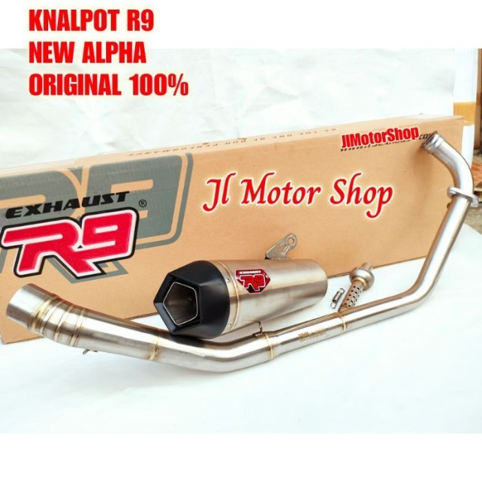 [Original] Knalpot R9 New Alpha New Cbr 150 Cbr150 R Cbr150R 2016 Sampai 2021 Ori Diskon
