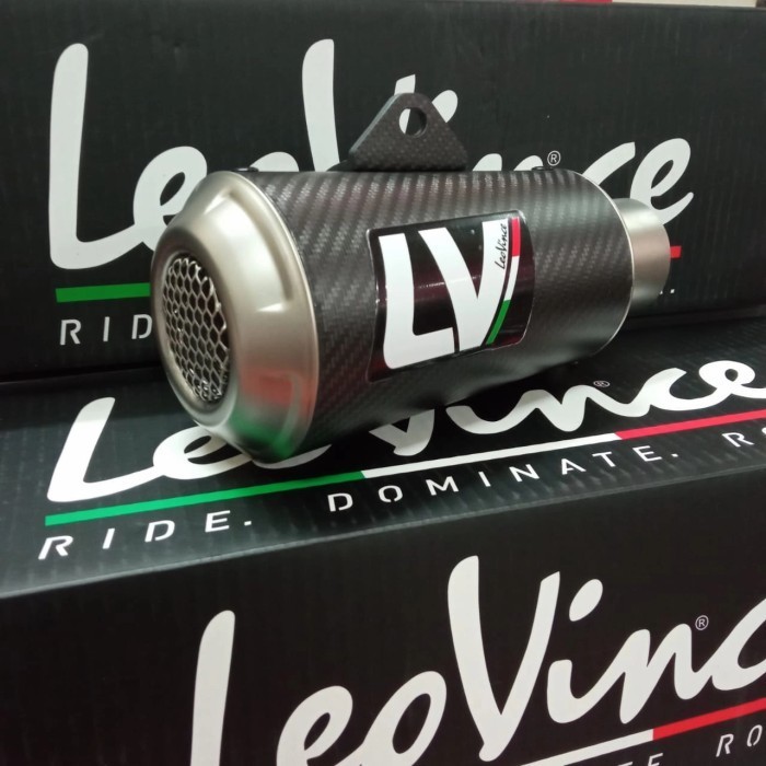 [Original] Knalpot Leovince Lv 10 Carbon Terbatas