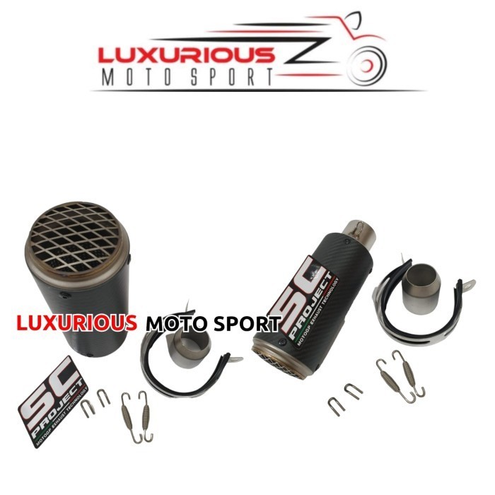 [Original] Silencer Sc Project Carbon Slip On Sc Project Cr-T Knalpot Sc Project Terbatas