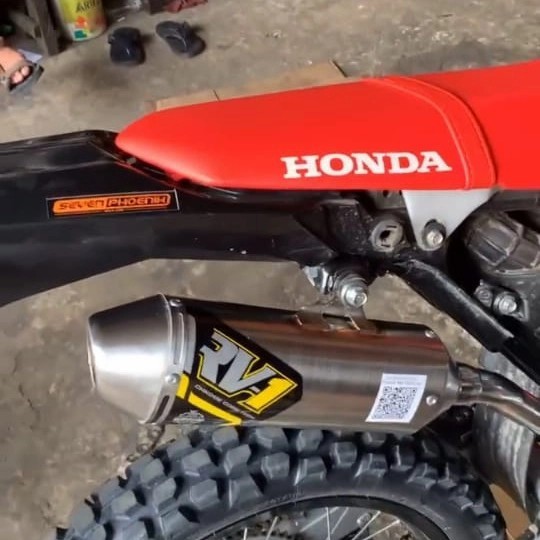 [Original] Knalpot Norifumi Logo Baru Yelow Kawasaki Klx 150 Diskon